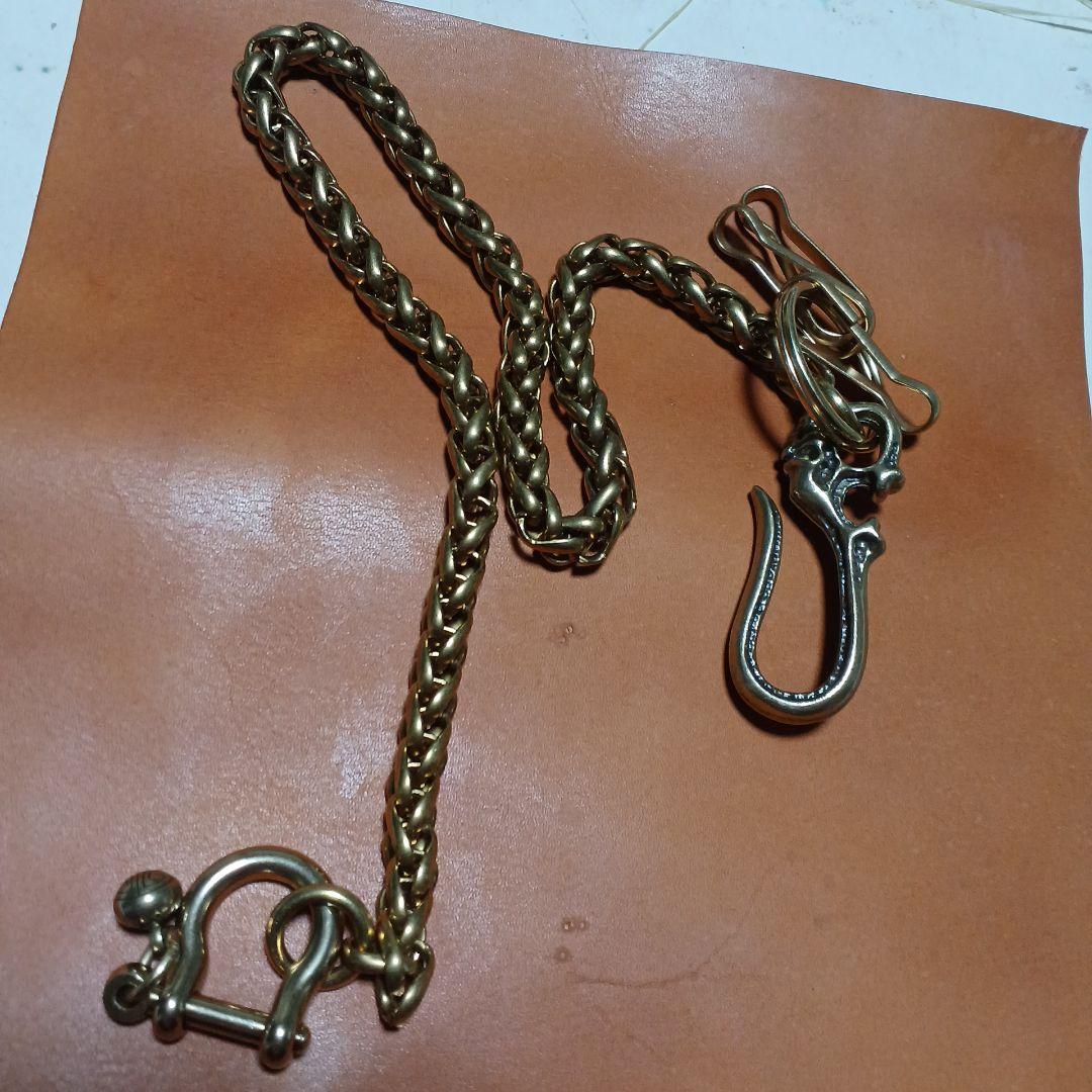 トラッカーウォレット　ロング　キャメル