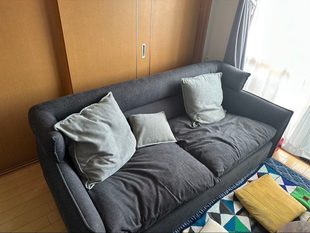 ニトリ　ソフティーナ　ソファ 3人掛け