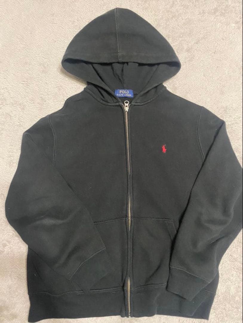 Polo Ralph Lauren ブラック ジップアップパーカー