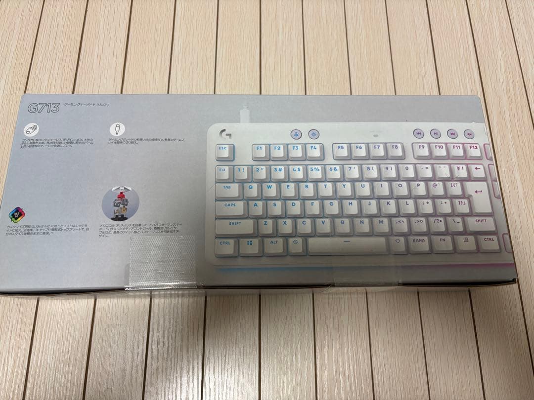 美品 Logicool G713 ゲーミングキーボード リニア 有線