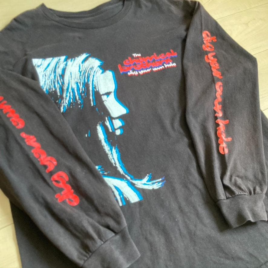 袖プリ!! ケミカルブラザーズ ビンテージ バンドTシャツ ロンT 長袖