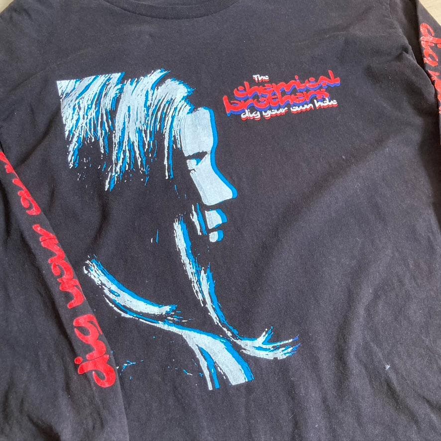 袖プリ!! ケミカルブラザーズ ビンテージ バンドTシャツ ロンT 長袖