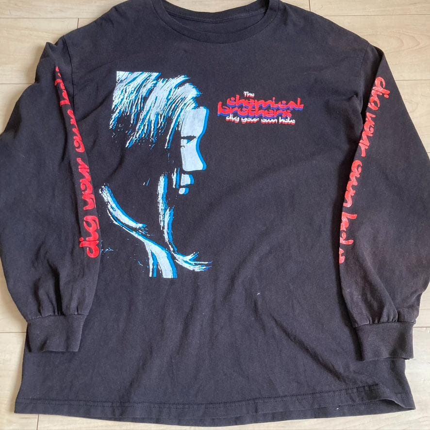 袖プリ!! ケミカルブラザーズ ビンテージ バンドTシャツ ロンT 長袖