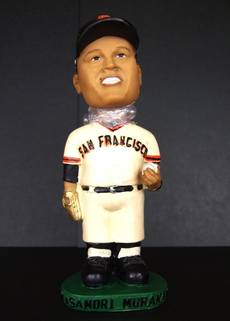 2008 球場配布品　日本人メジャーリーガー第1号　マッシ―村上　ボブルヘッド