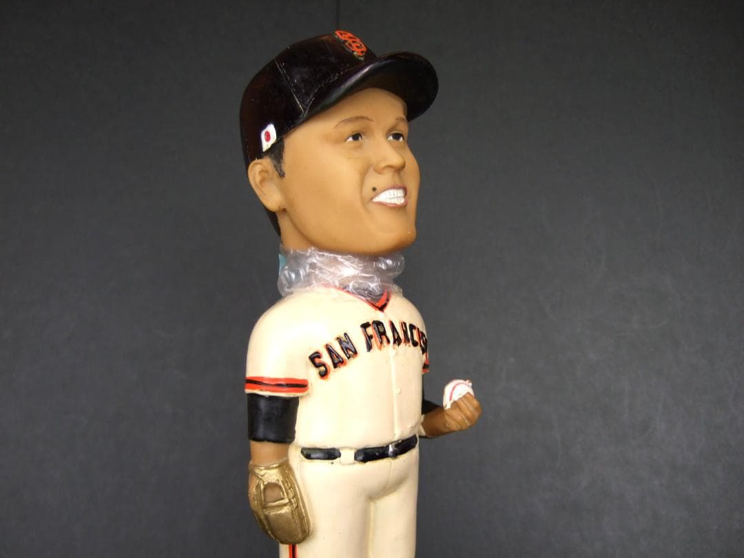 2008 球場配布品　日本人メジャーリーガー第1号　マッシ―村上　ボブルヘッド