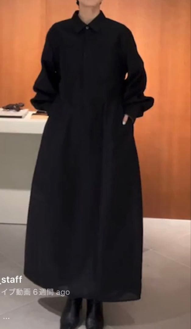 CLANE 新品FLUFFY SHEER SHAPE ONEPIECE