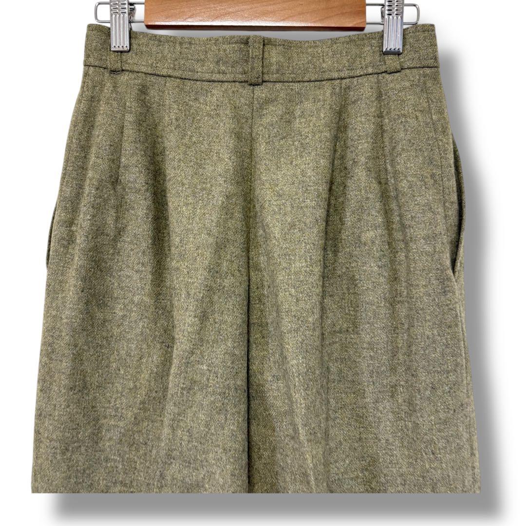 【ヴィンテージ】YSLサンローラン ウールカシミヤ30％ パンツスーツ 秋冬用