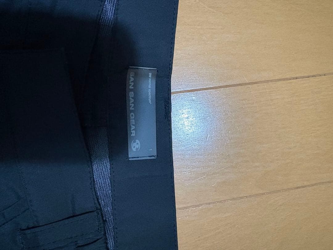 パンツ sansangear 23FW C-C PANTS BLACK
