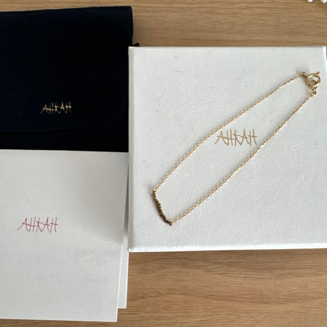 アーカー AHKAH ネックレス K18YG ブレスレット