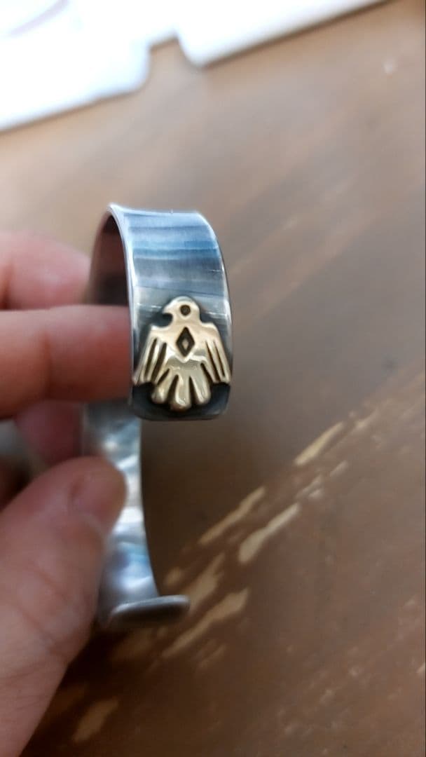 ゴローズ バングル 平打ち　イーグル　ヒヨコ　S