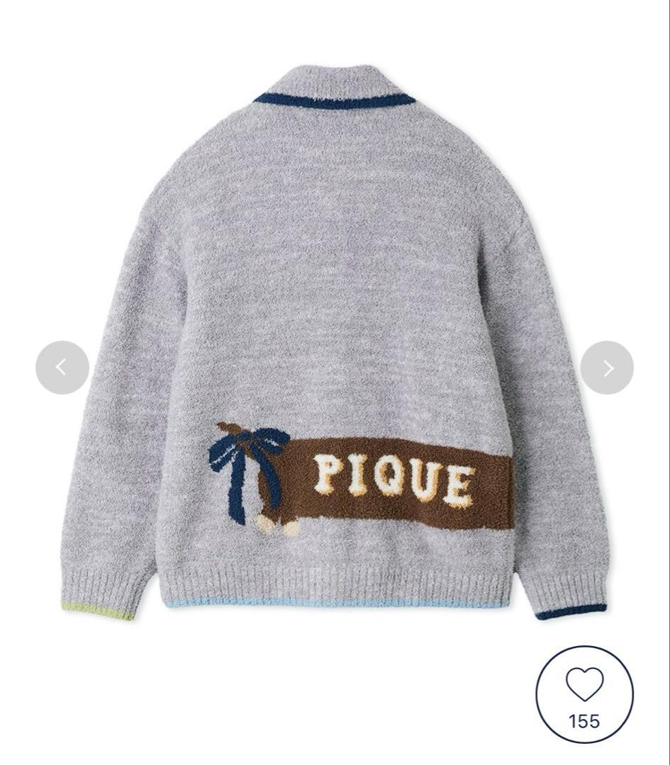 F*r様 ジェラピケ ジェラートピケ ベビモコダックスフンドジャガードカーディガ