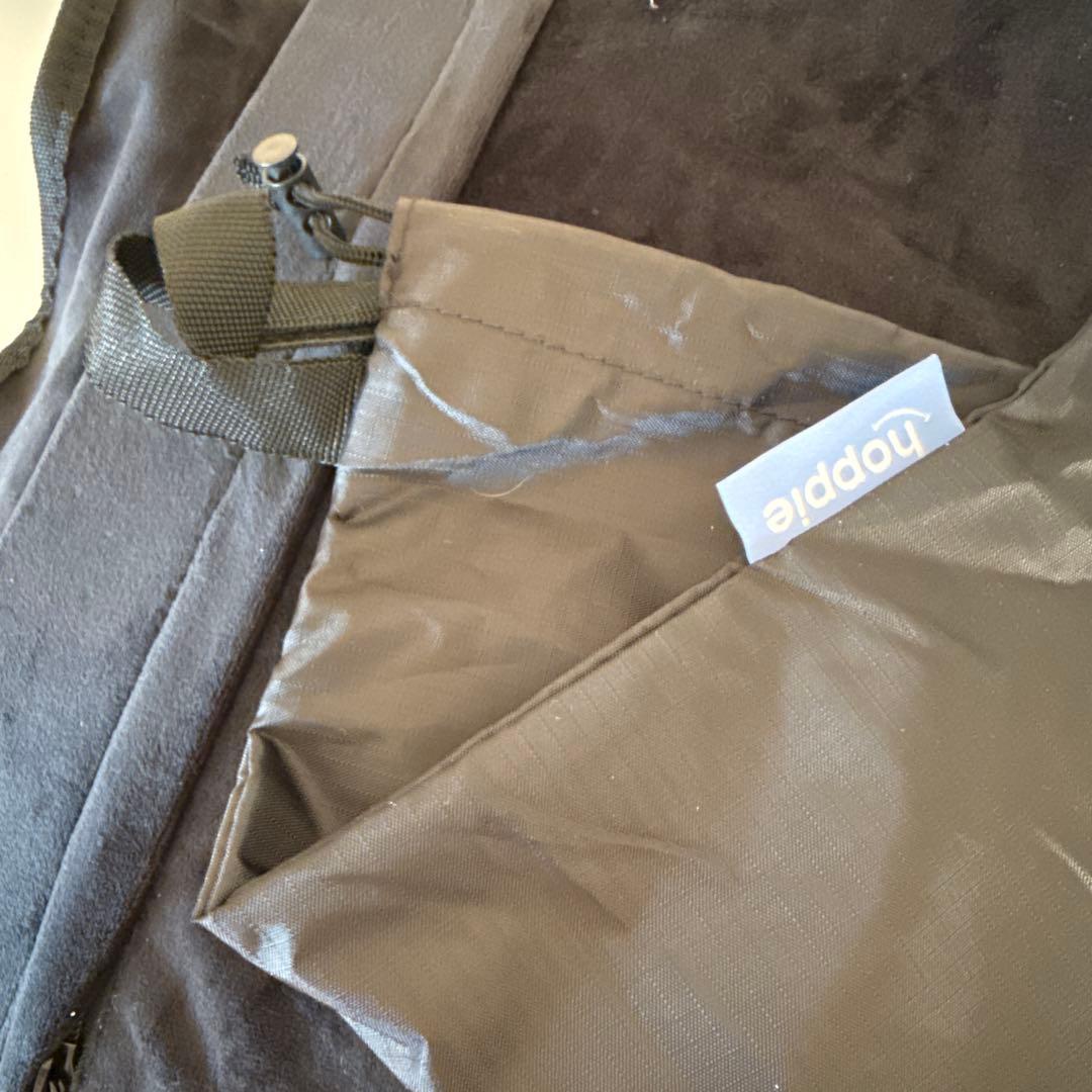 hoppie 2人乗りベビーカー ブラック