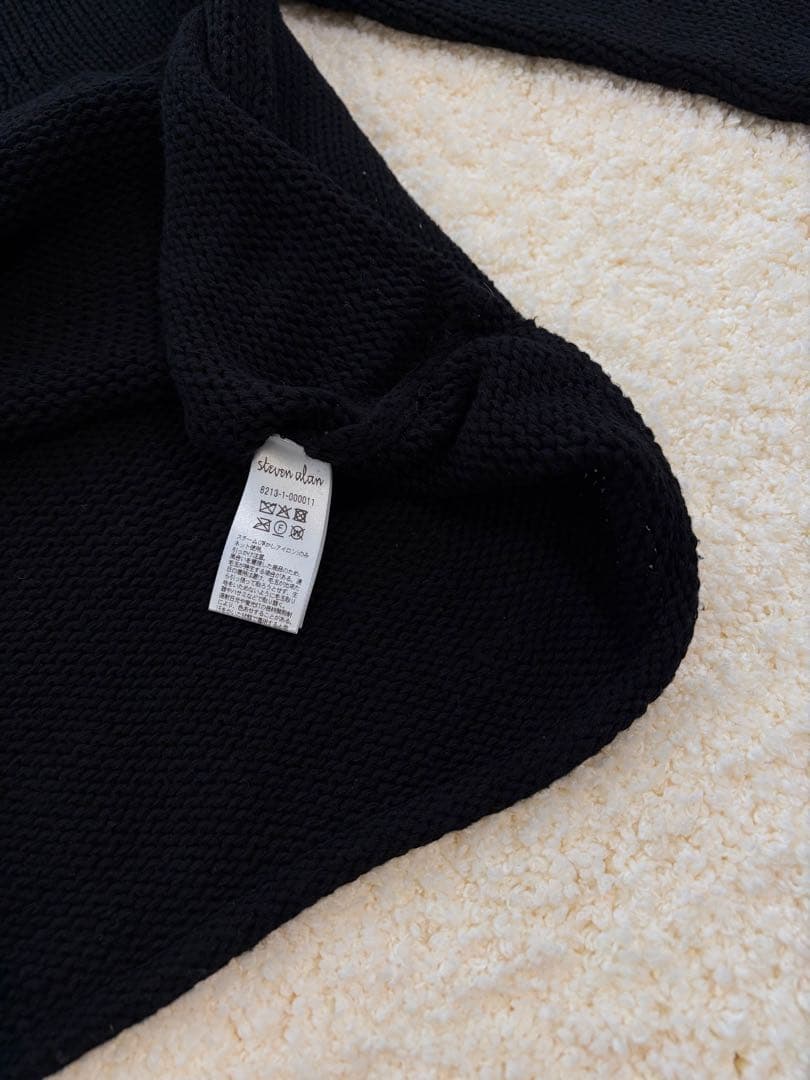 新品未使用 Steven Alan コットン シルク フレア ニット