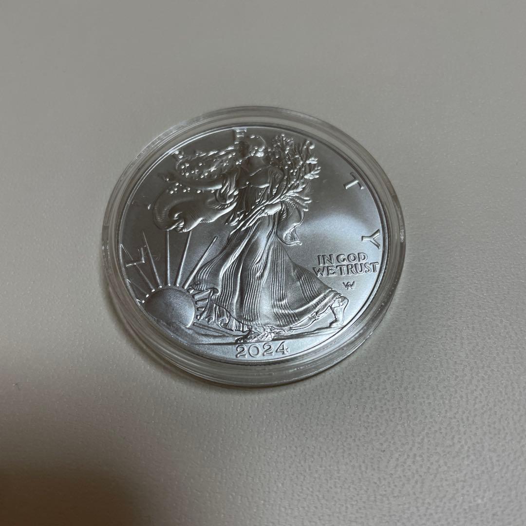 春*番様 2024年 アメリカ　ウォーキングリバティ　 銀貨 1オンス