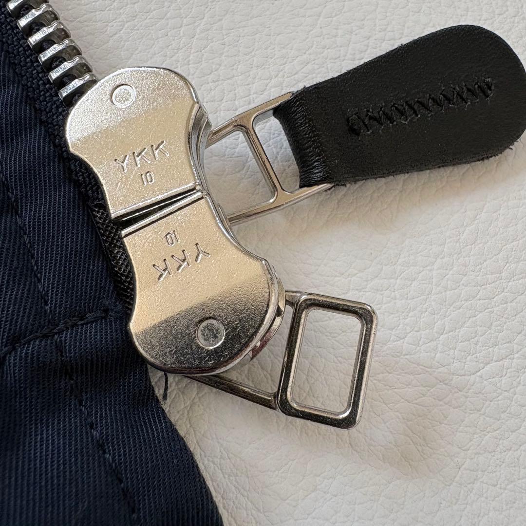 ISSEY MIYAKE MEN コットン　ボンバージャケット ネイビー　M