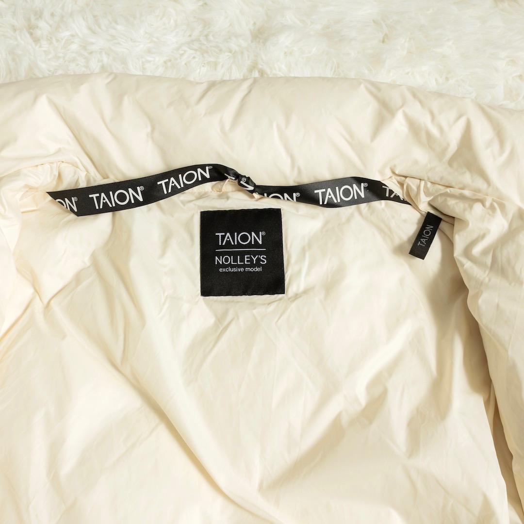 タグ付き ノーリーズ TAION 別注 ダイヤキルトスタンドロングダウン コート