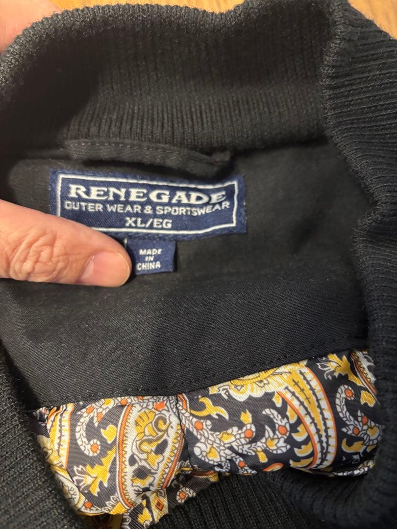 RENEGADE SPORTS レネゲードスポーツ ダービージャケット　XL