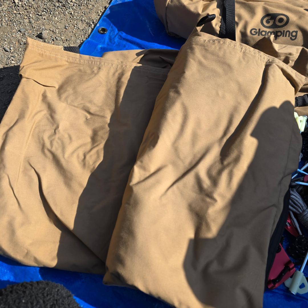 【GO Glamping】パップテントTC +〈カスタム豪華フルSET！〉