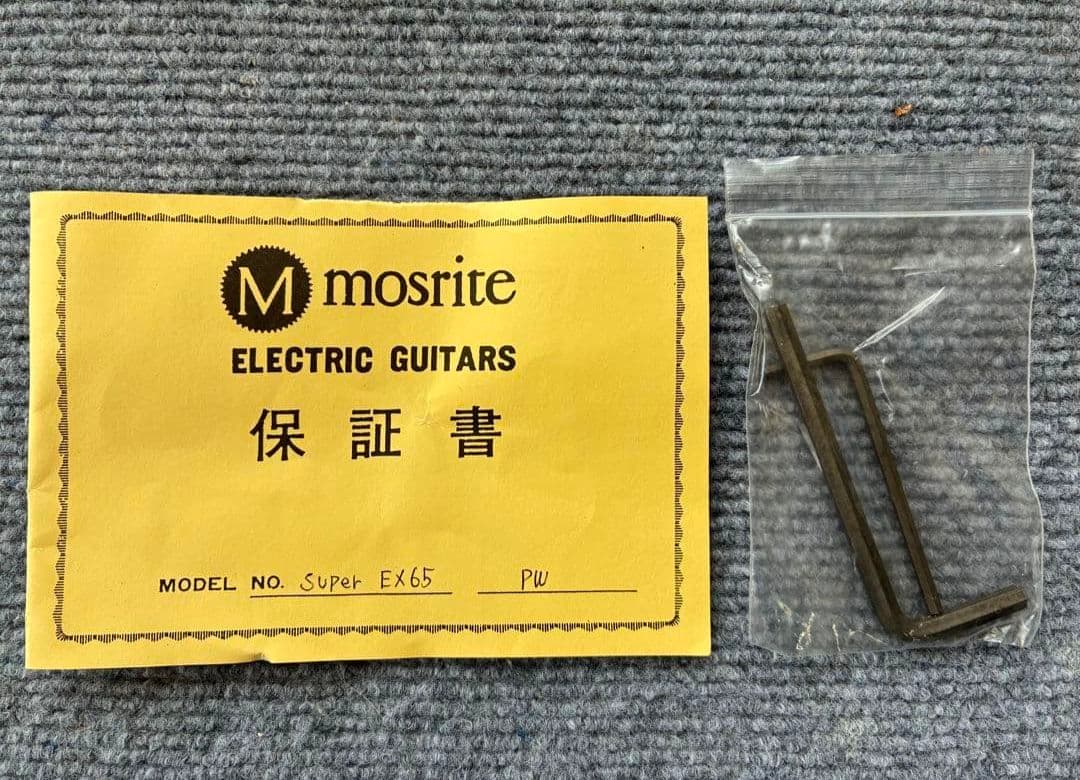 新品同様！３１日まで価格モズライト スーパーエクセレント‘65 黒雲製3.4キロ