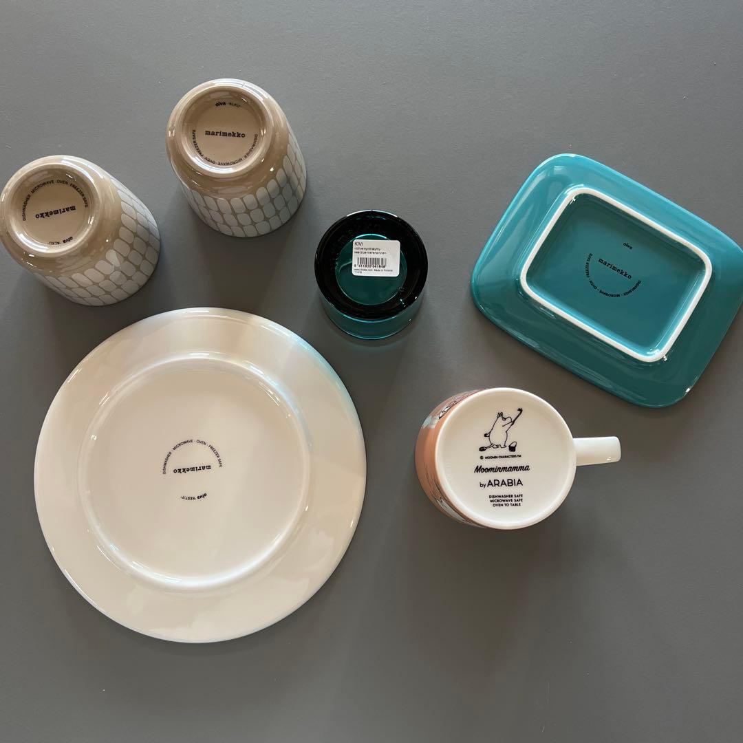 マリメッコ　アラビア　プレート、マグなど