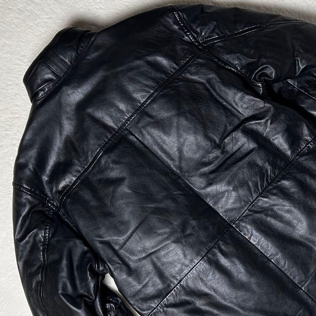 上質‼️ barassiバラシ ミラノ イタリア製 シープスキン ダウンコート