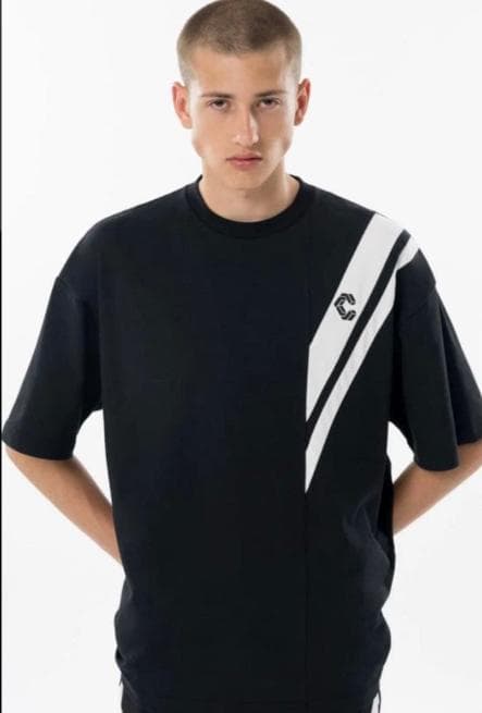 CRONOS クロノス 黒 オーバーサイズTシャツ Mサイズ 新品未使用タグ付き