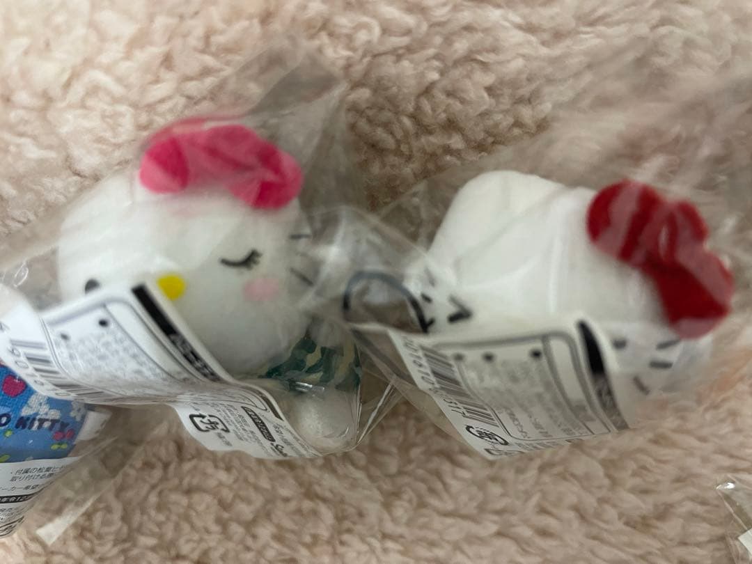 激レア！ハローキティマスコットストラップ ピロー風シリーズ10個セット