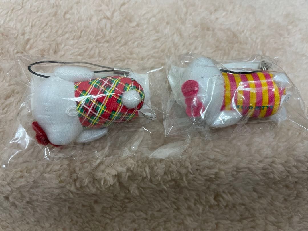 激レア！ハローキティマスコットストラップ ピロー風シリーズ10個セット