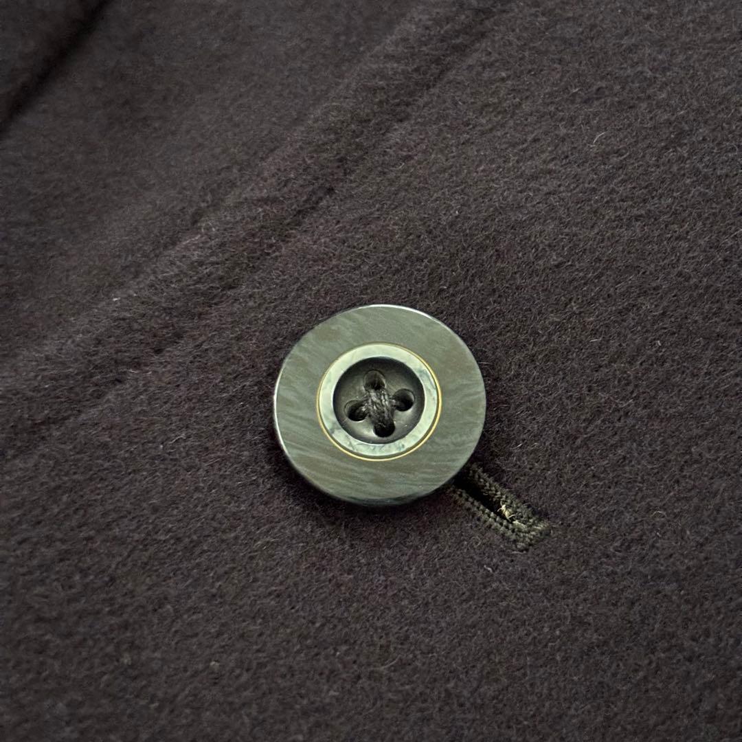 BURBERRYS バーバリー カシミヤ100 ステンカラーコート ネイビー