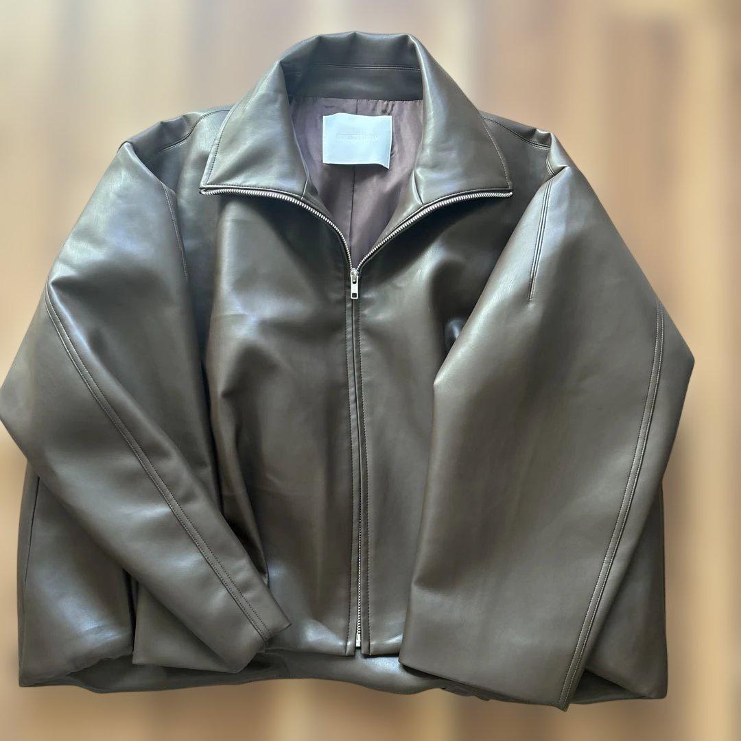 roughlow エコレザージャケット