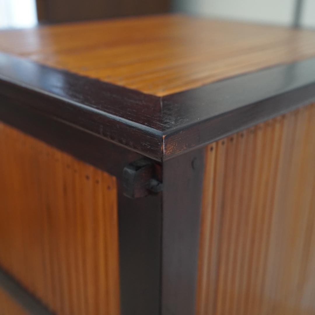 アジアンヴィンテージ　ラタンキャビネット　※直接引き取りで3000円お値引き※