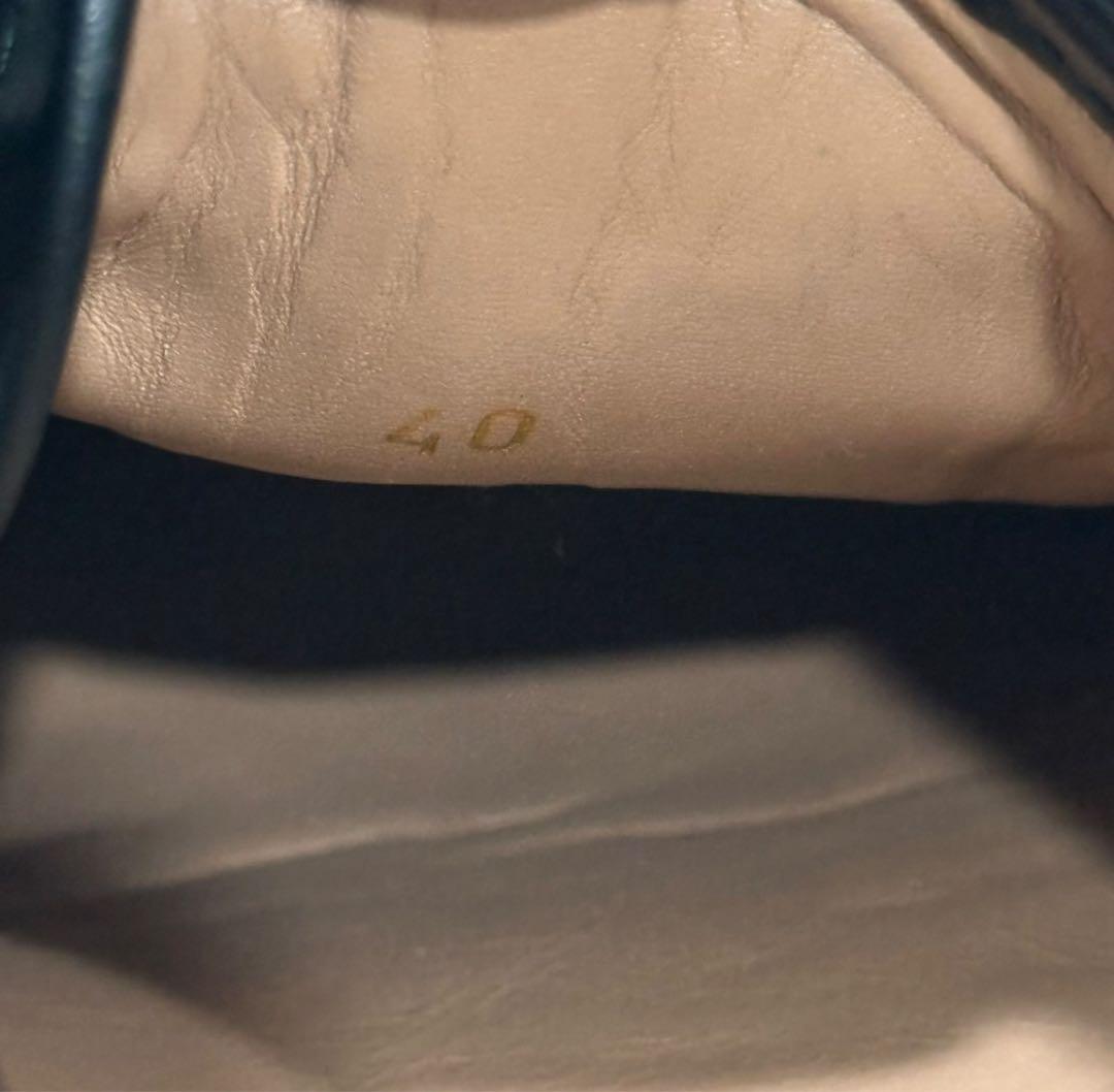 marni マルニ pablo パブロ 40ブラック レザー スニーカー