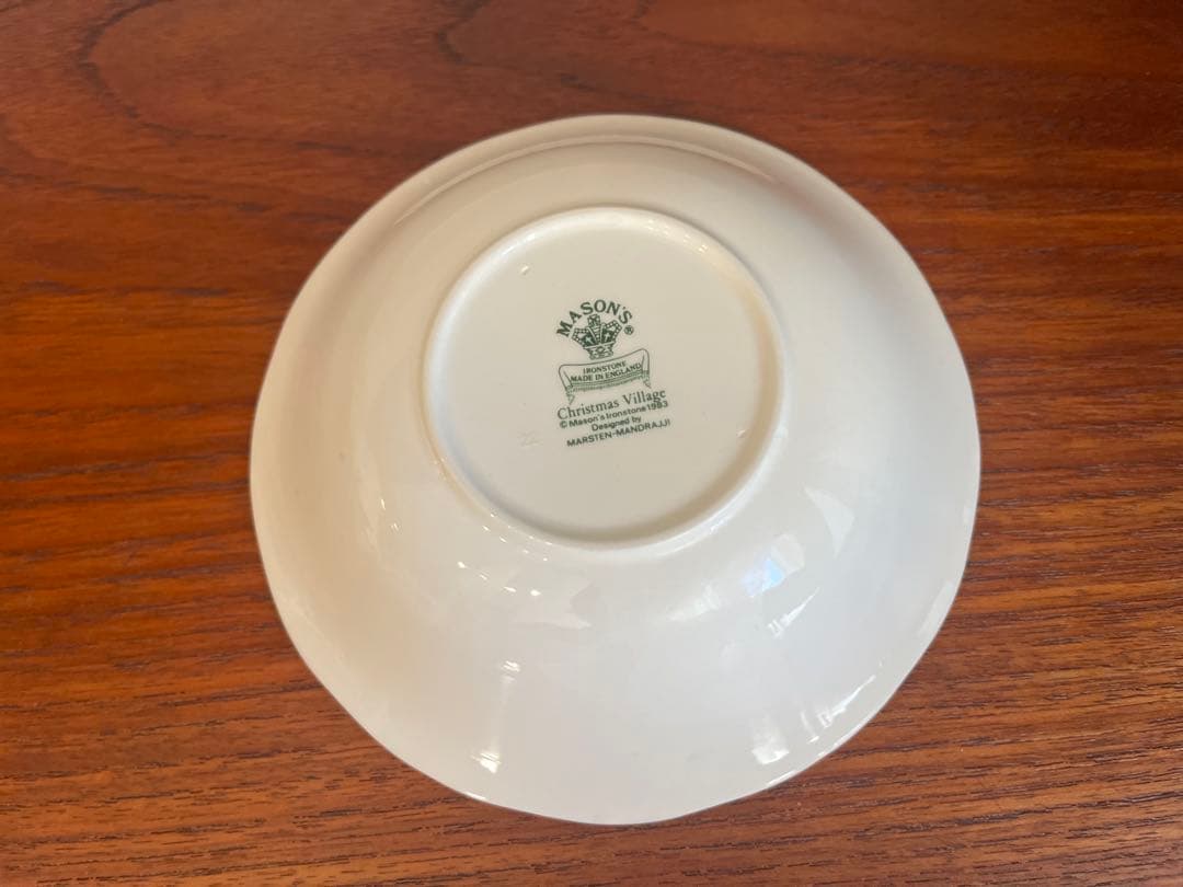 Mason’s Christmas village ボウル　4枚セット