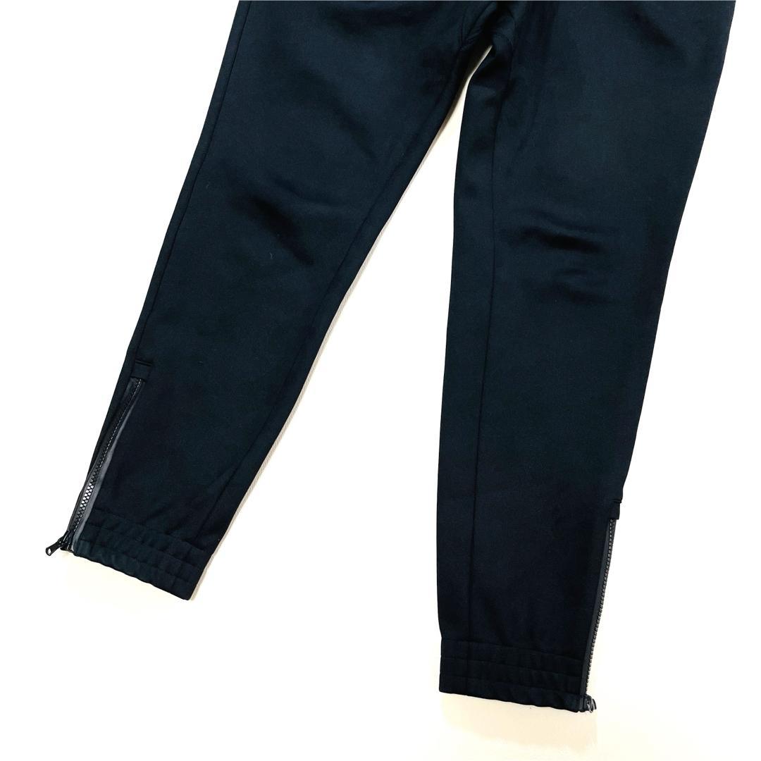 6583【美品】TFW49　3レイヤートラックパンツ　カモフラ　迷彩柄　ブラック