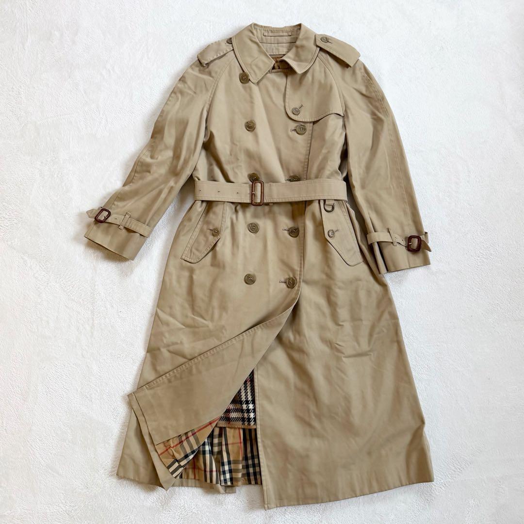 備品完備綺麗　Burberry トレンチコート　ライナー　ノバチェック　ベージュ