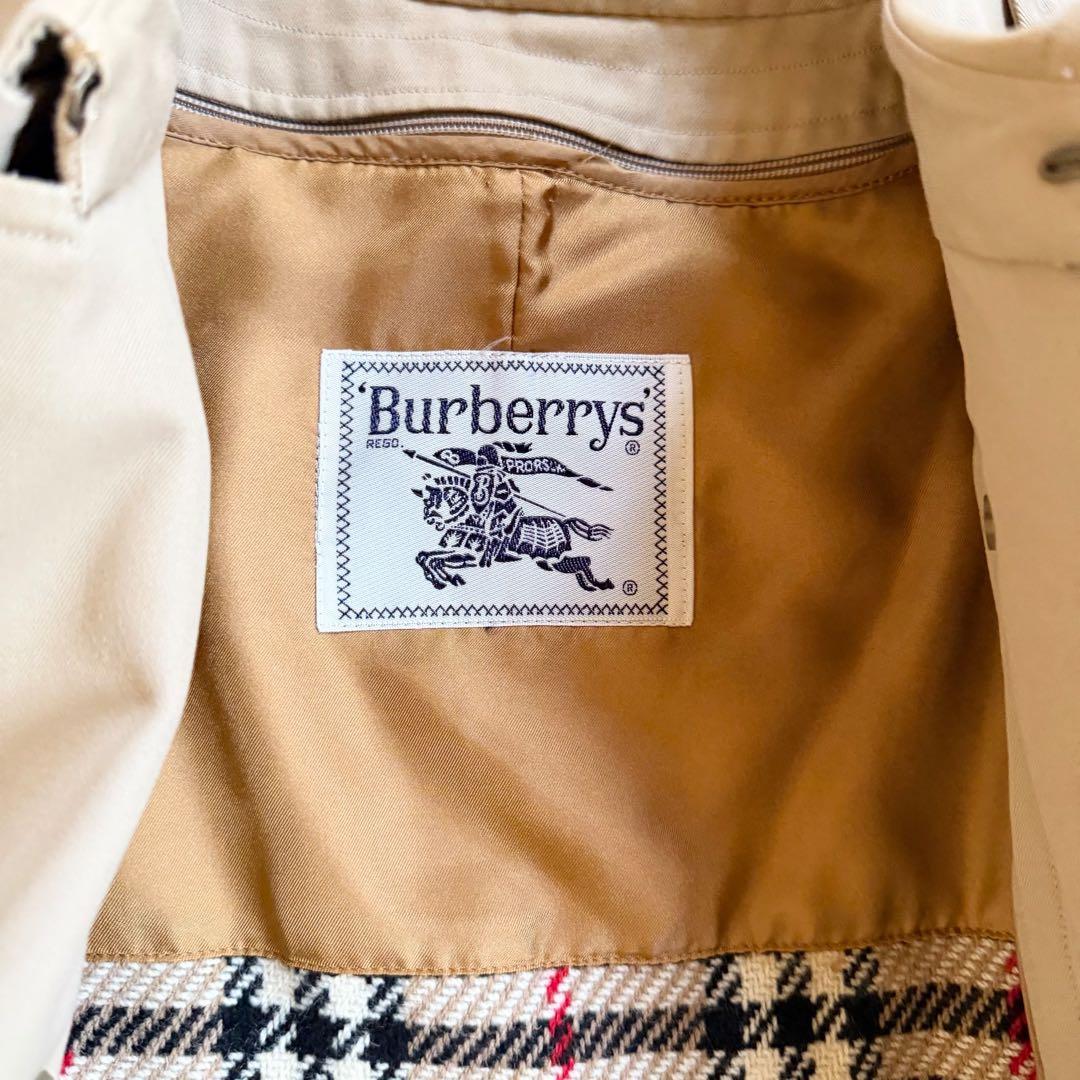 備品完備綺麗　Burberry トレンチコート　ライナー　ノバチェック　ベージュ