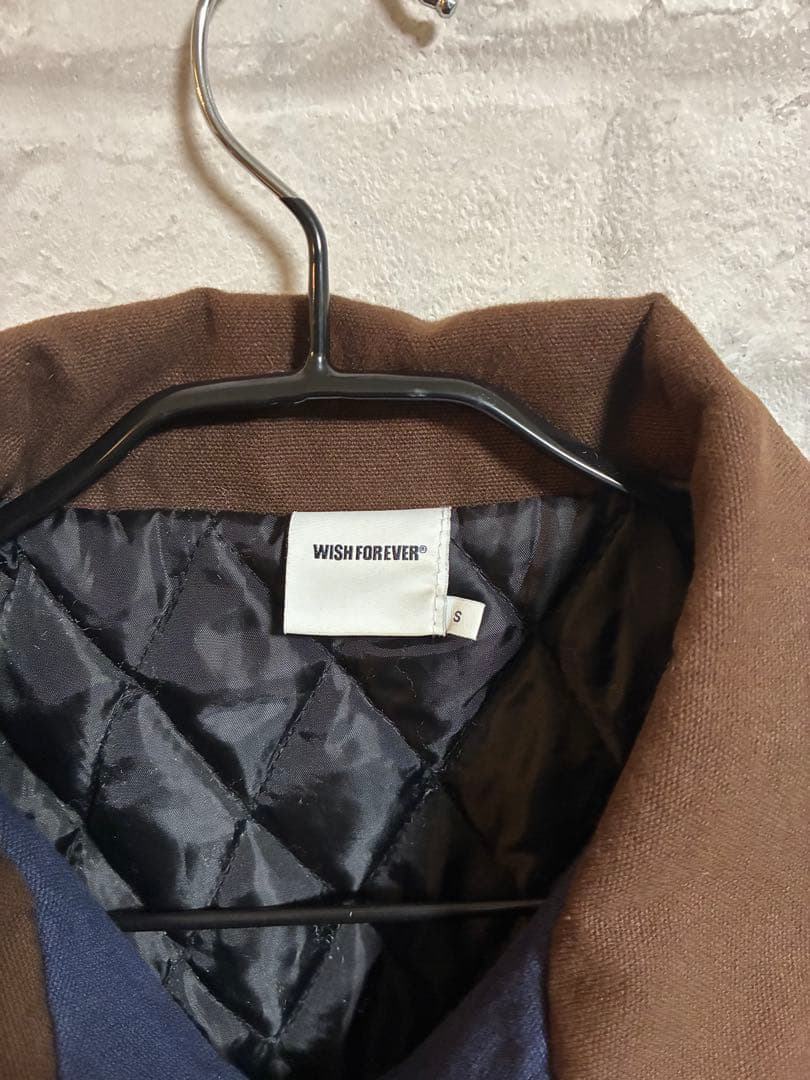 WISH FOREVER ドローコードビンテージライクショートダックジャケット