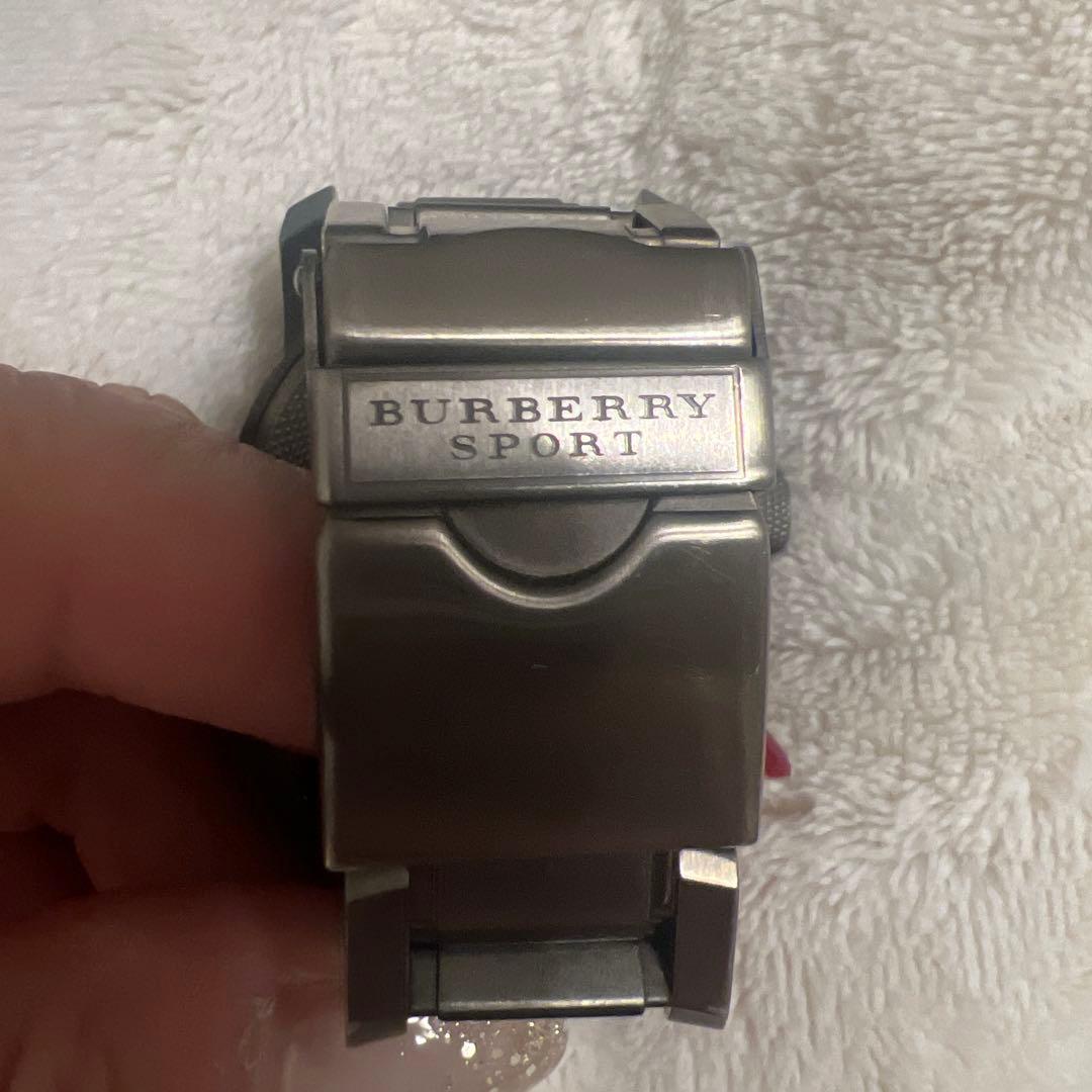 BURBERRY SPORT ブラック クロノグラフ