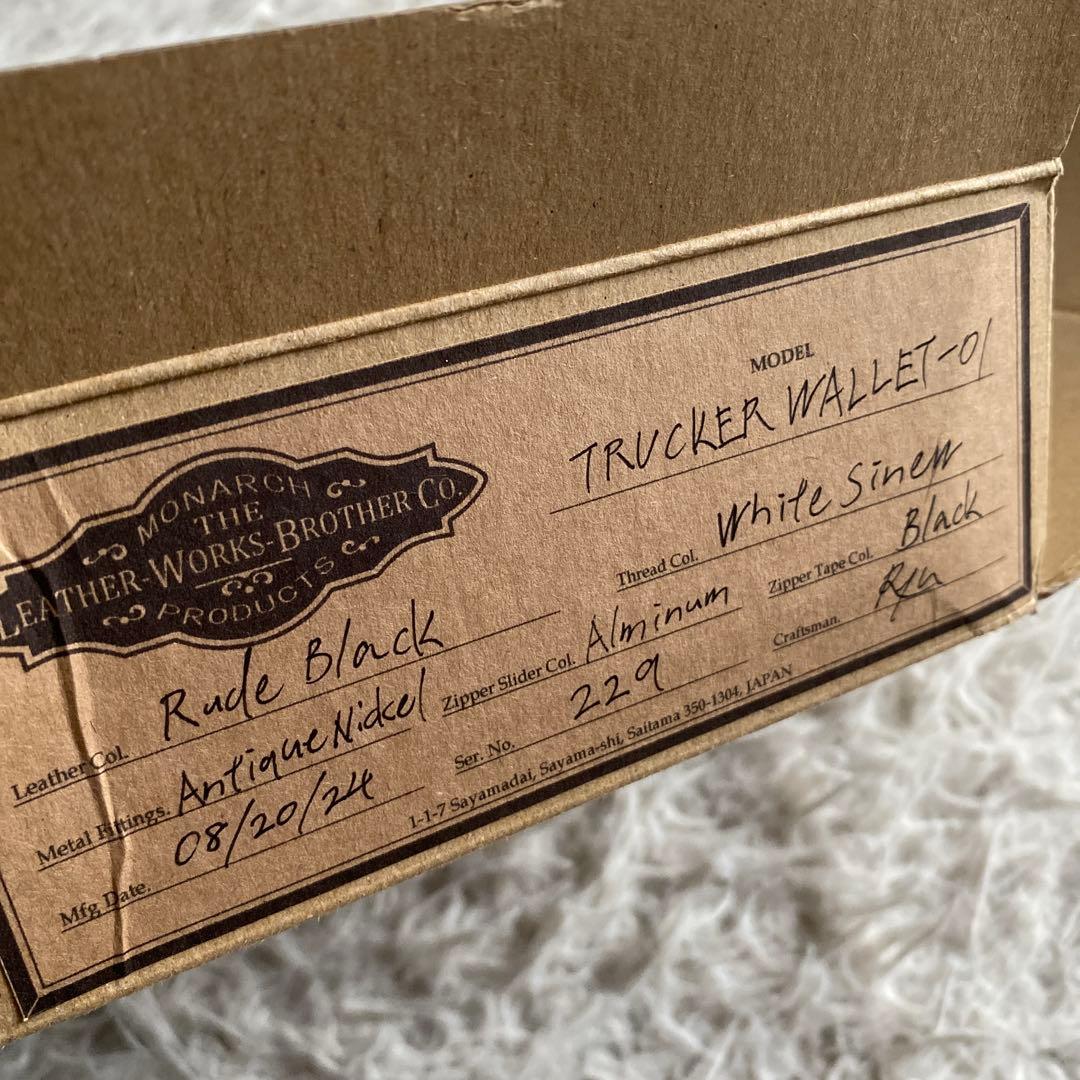 yocchiLEATHER WORKS BROKER トラッカーウォレット