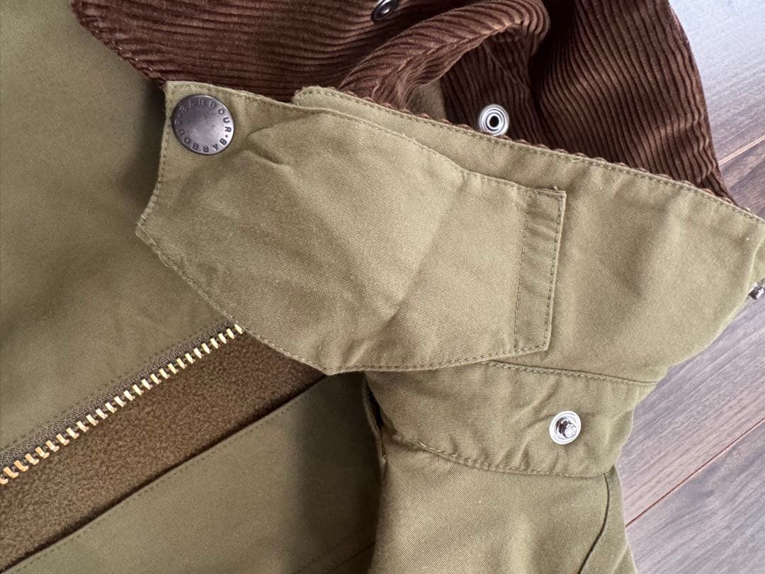 美品　Barbour バブアー別注 ビデイル ポーラテック ジャケット 38