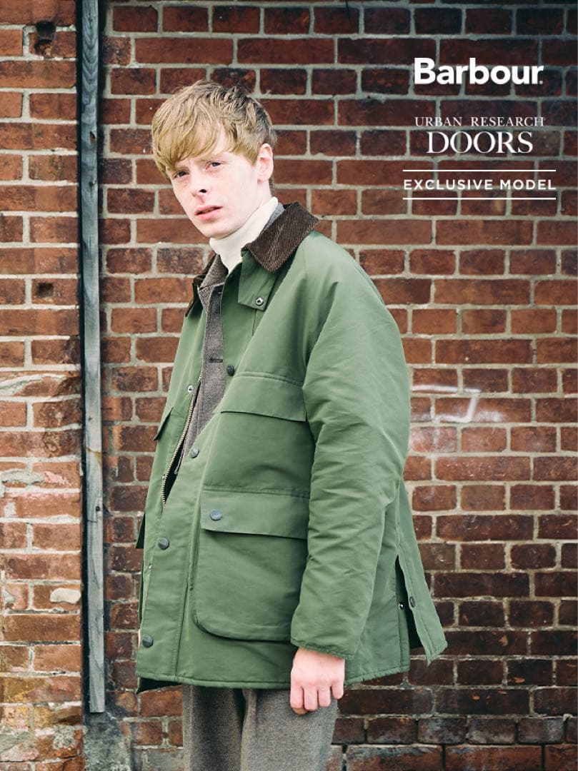 美品　Barbour バブアー別注 ビデイル ポーラテック ジャケット 38