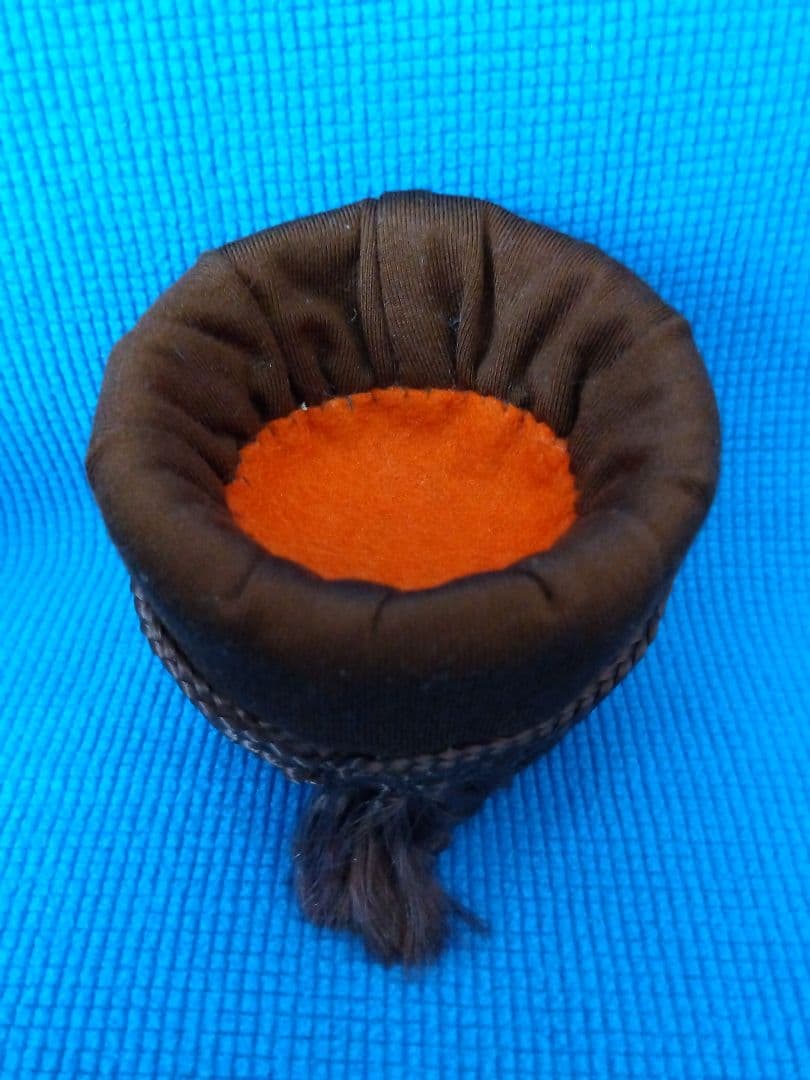 ストーンアート作品：　幸せを呼ぶフクロウ