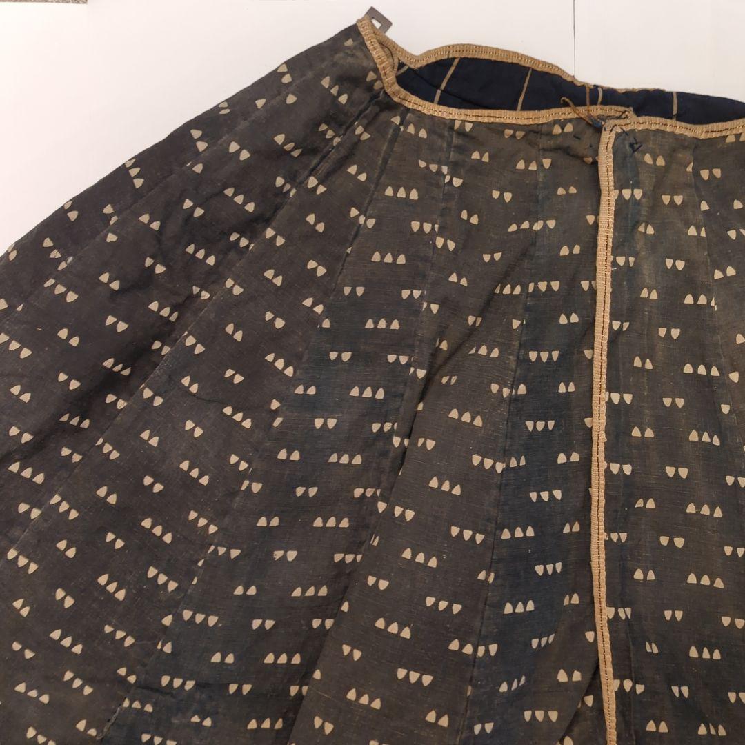 江戸後半〜明治初期　道中合羽　古布