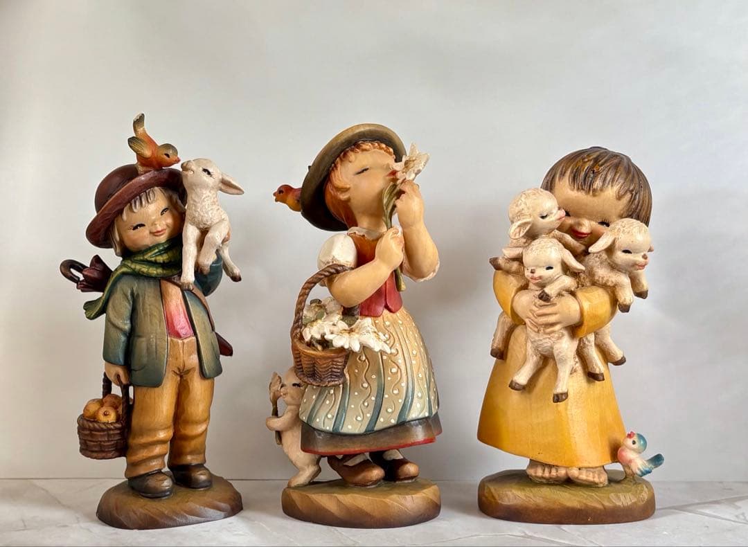 【L様ご確認】アンリ人形　エーデルワイズ女の子【Golden Blossom 】