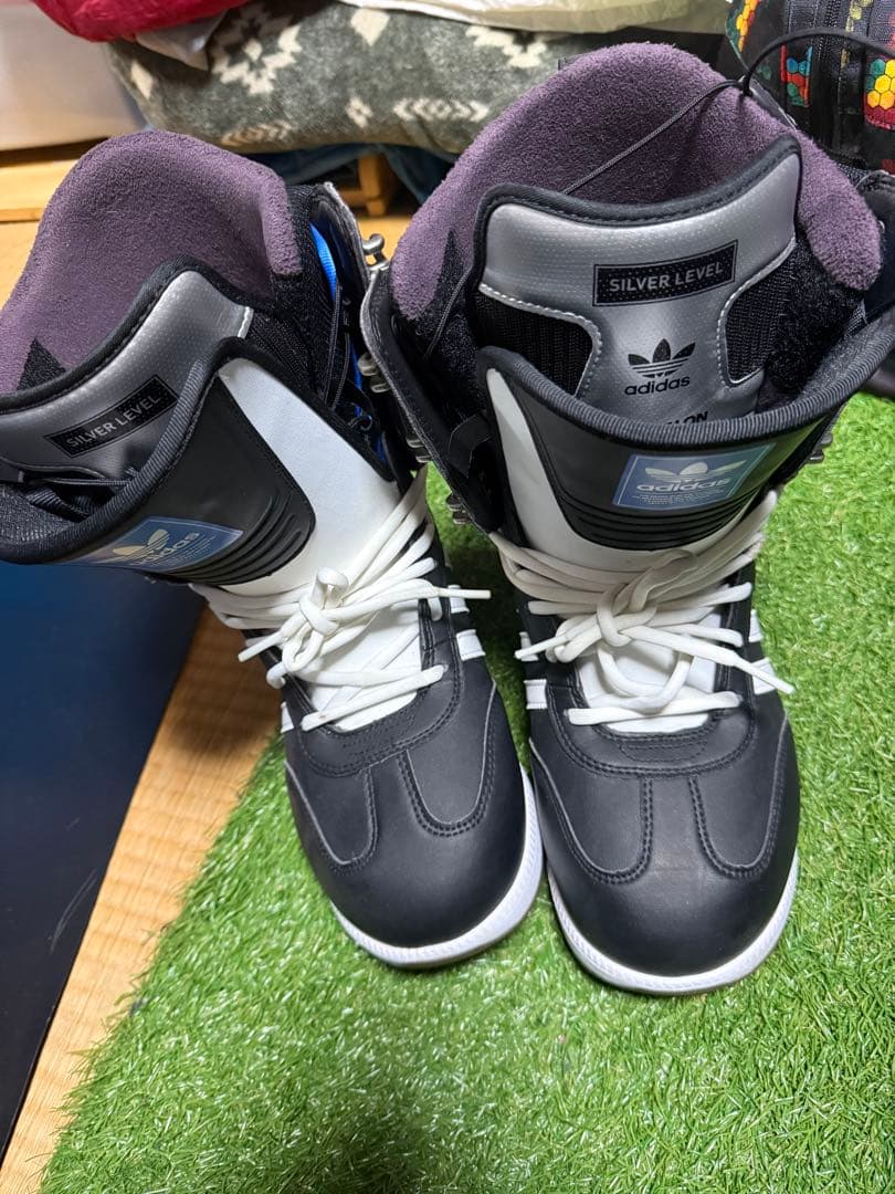 adidas SAMBA スノーボードブーツ ブラック/ホワイト