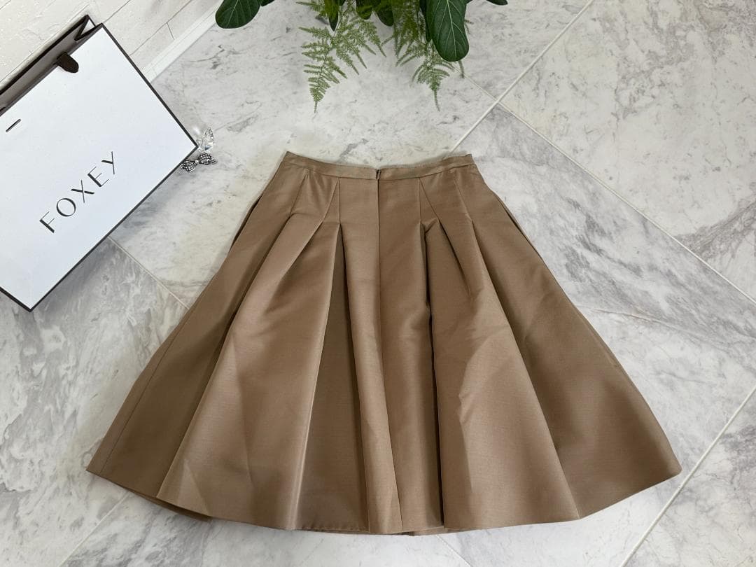 定価約11万✨極美品★FOXEYフォクシー スカート グレース シルクウール38