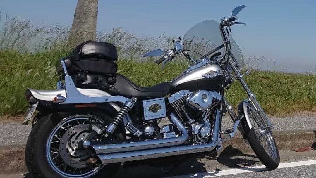 HARLEY DAVIDSON デタッチャブルウィンドシールド　美品