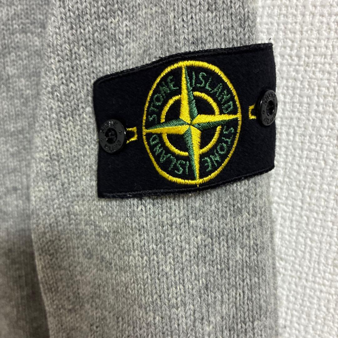 STONE  グレー カーディガン　ニット　M