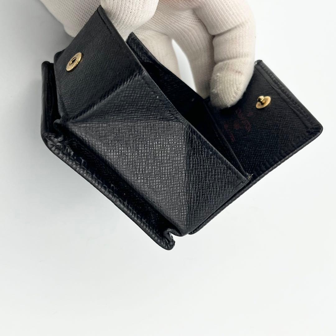 【極美品】LOUIS VUITTON ケース　ポルトモネボワット　エピ　黒