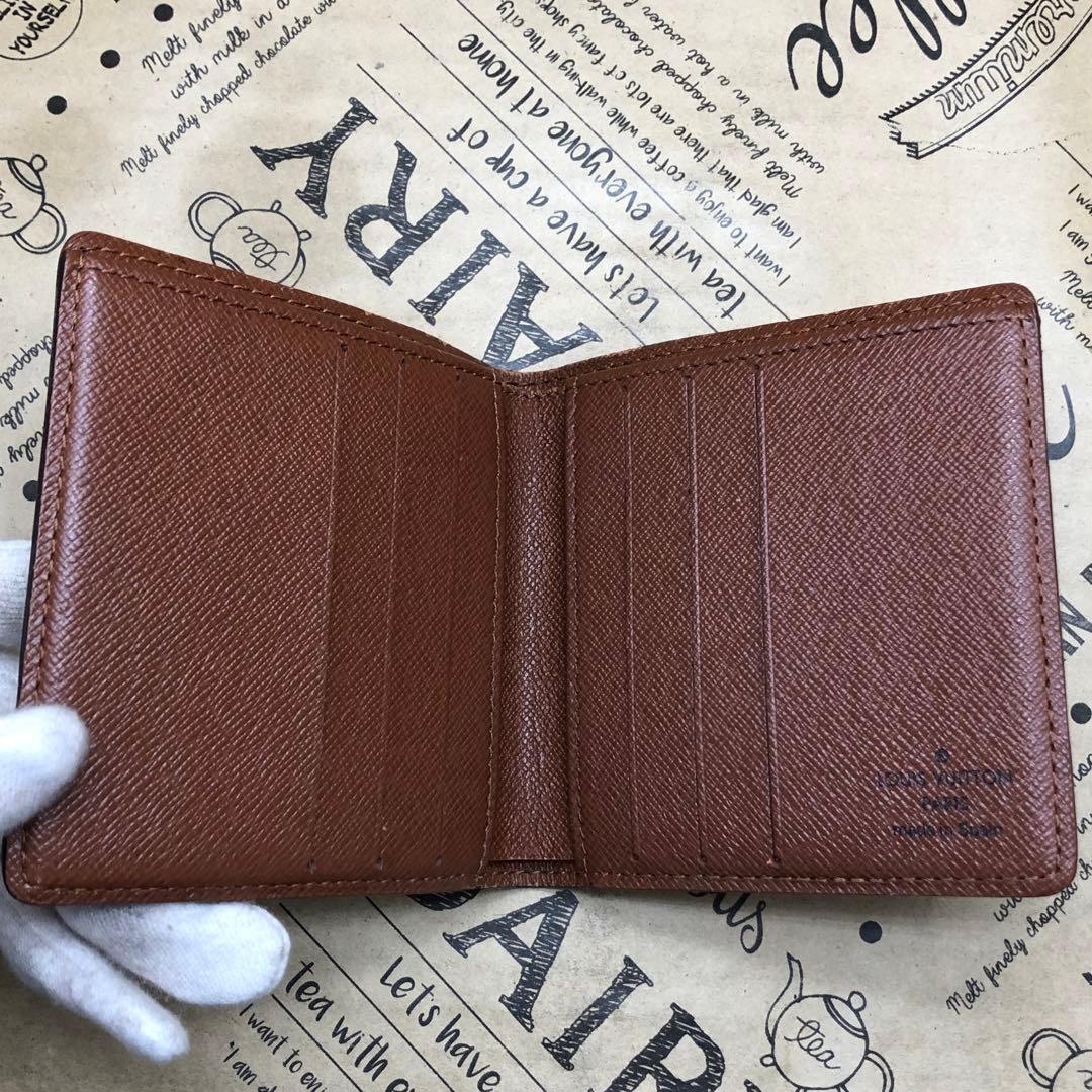 ルイヴィトン 折り財布 モノグラム ポルト ビエ・6カルト クレディS3351